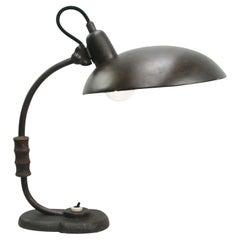 Gray Iron Vintage Industrial Table Desk Light