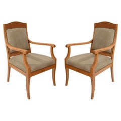 Gray Jugendstil Salon Chair