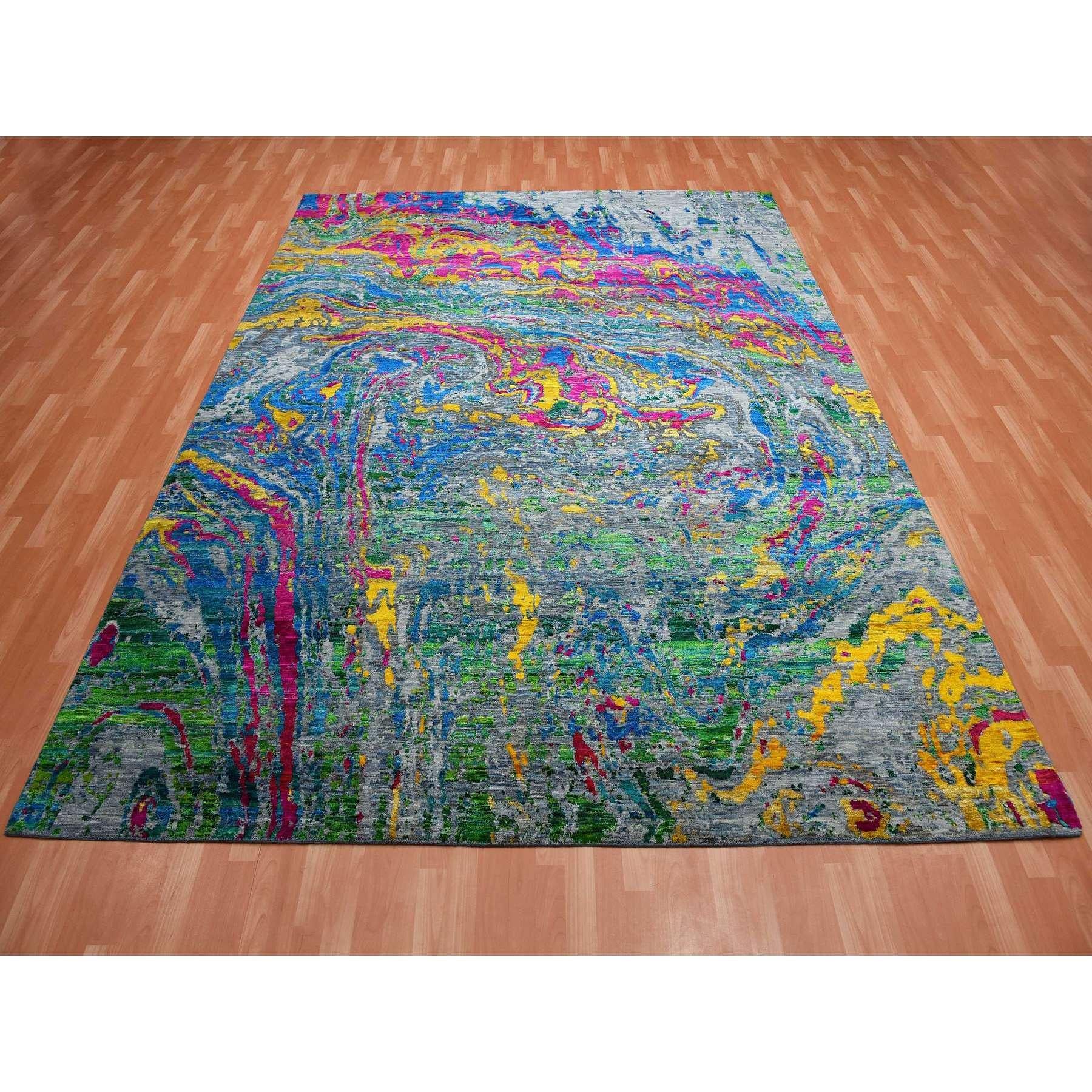This fabulous Hand-Knotted carpet has been created and designed for extra strength and durability. This rug has been handcrafted for weeks in the traditional method that is used to make
Exact Rug Size in Feet and Inches : 9'0