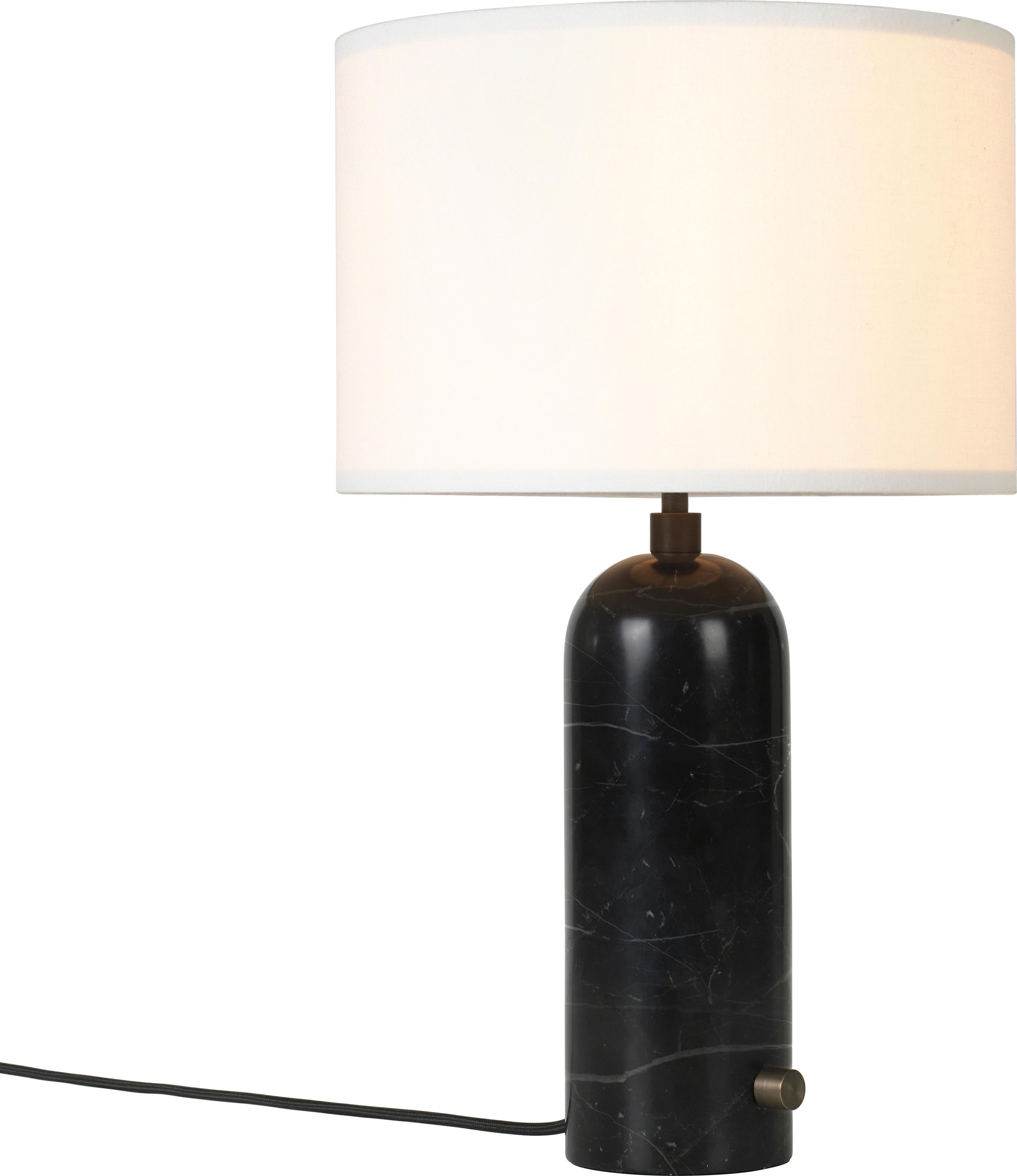 Large 'Gravity' Marble Table Lamp by Space Copenhagen for Gubi in Grey For Sale 12