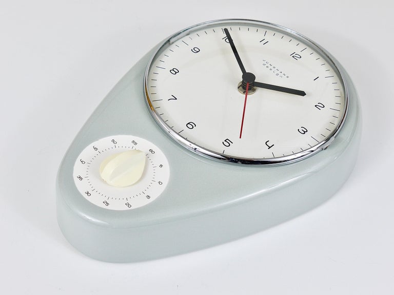 Horloge murale Max Bill ø 22 cm | Cadran à traits
