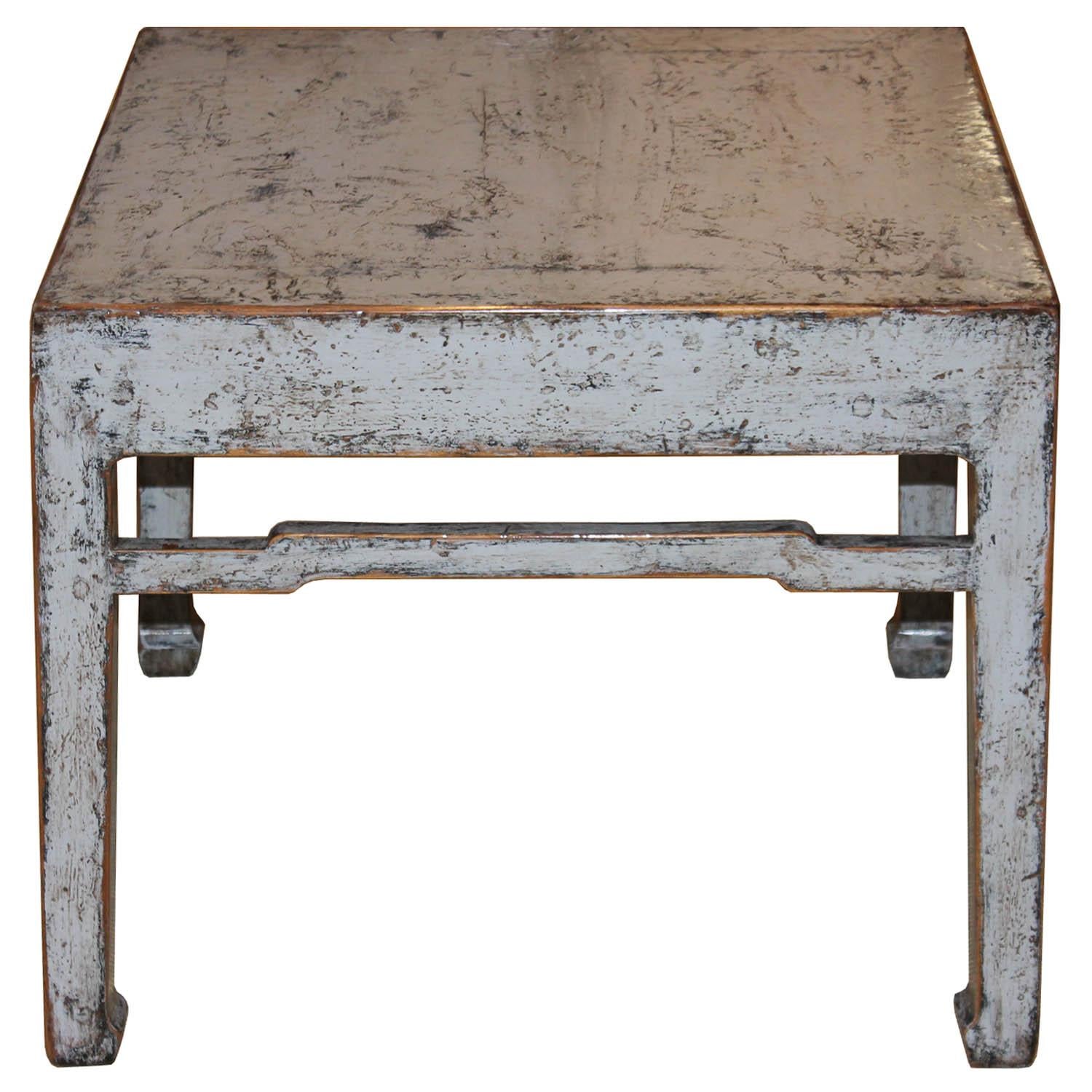 Gray Ming-Style Table