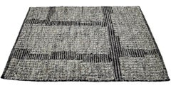 Gray Modern Moroccan Style Handmade Custom Wool Rug