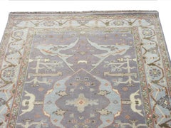 Grey Oushak Area Rug