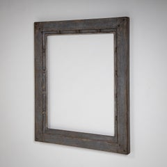 Gray-Painted Wooden Frame, 19th Century
