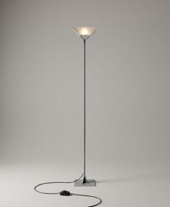 Lampada da terra Gray Papillona di Tobia Scarpa per Flos, anni '70