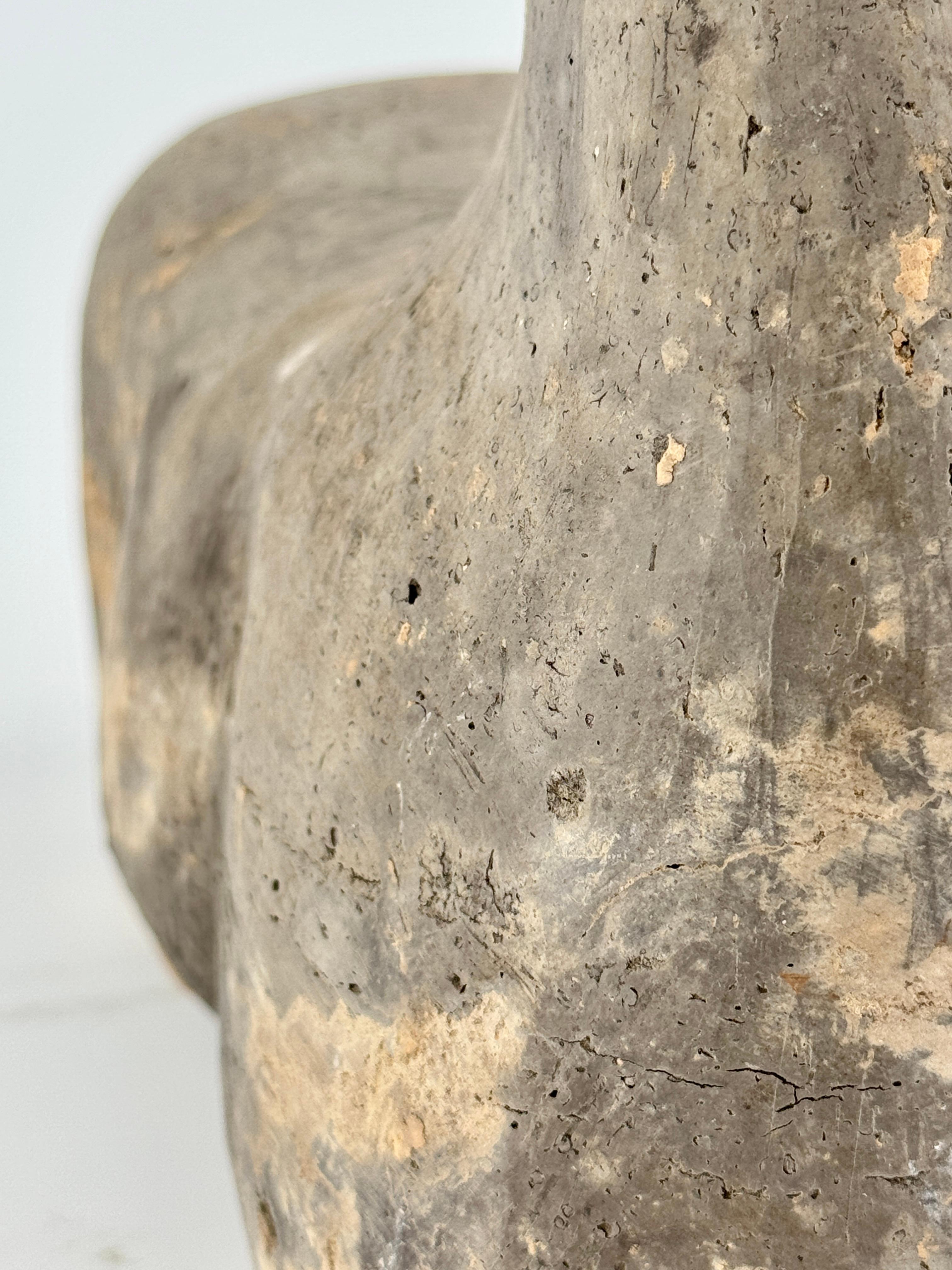 A Gray Pottery Figure of a Horse, Han Dynasty For Sale 1