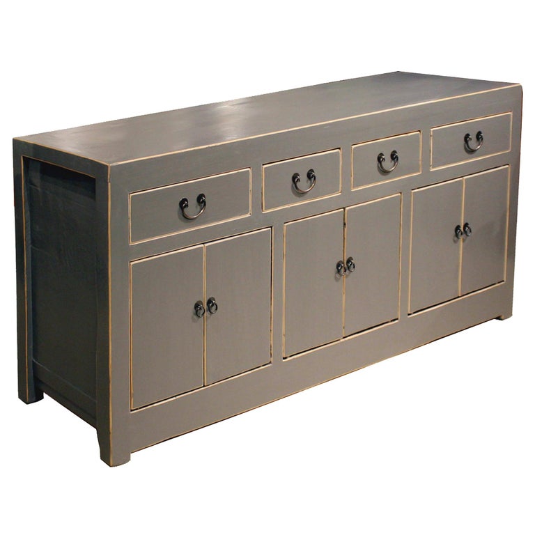 Gray Sideboard at 1stDibs