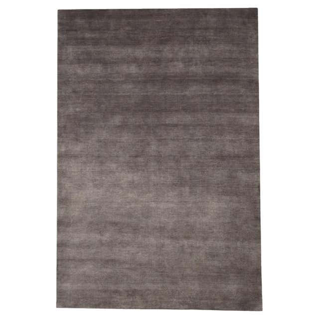 Dark Gray Loop Cut Rug For Sale at 1stDibs