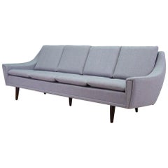Gray Sofa Danish Design Classic Midcentury, 1970s