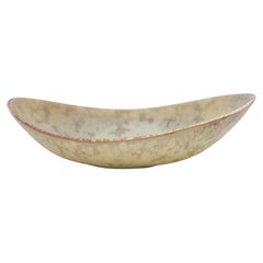 Gray Speckled Ceramic Bowl Carl-Harry Stålhane, Rörstrand, Vintage Mid Century