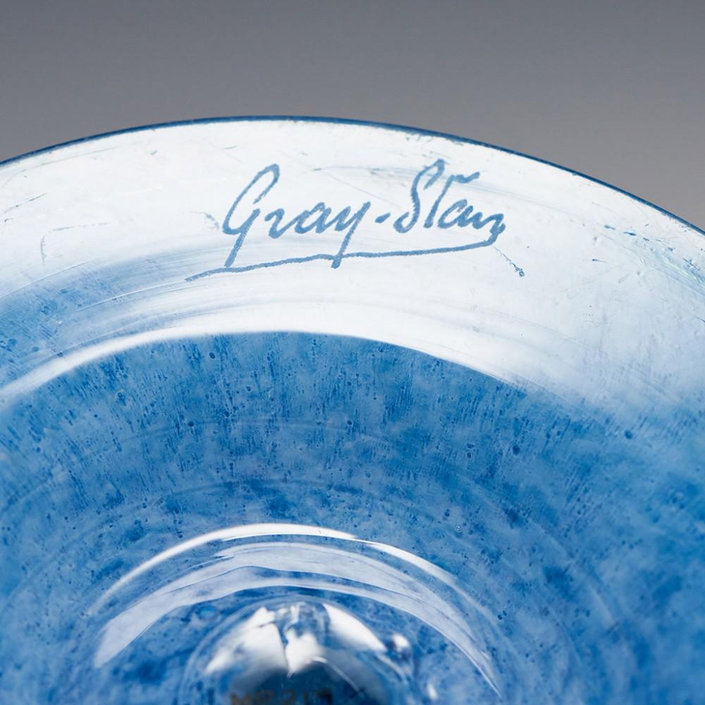 Vase en verre Gray-Stan, c1930 en vente 1