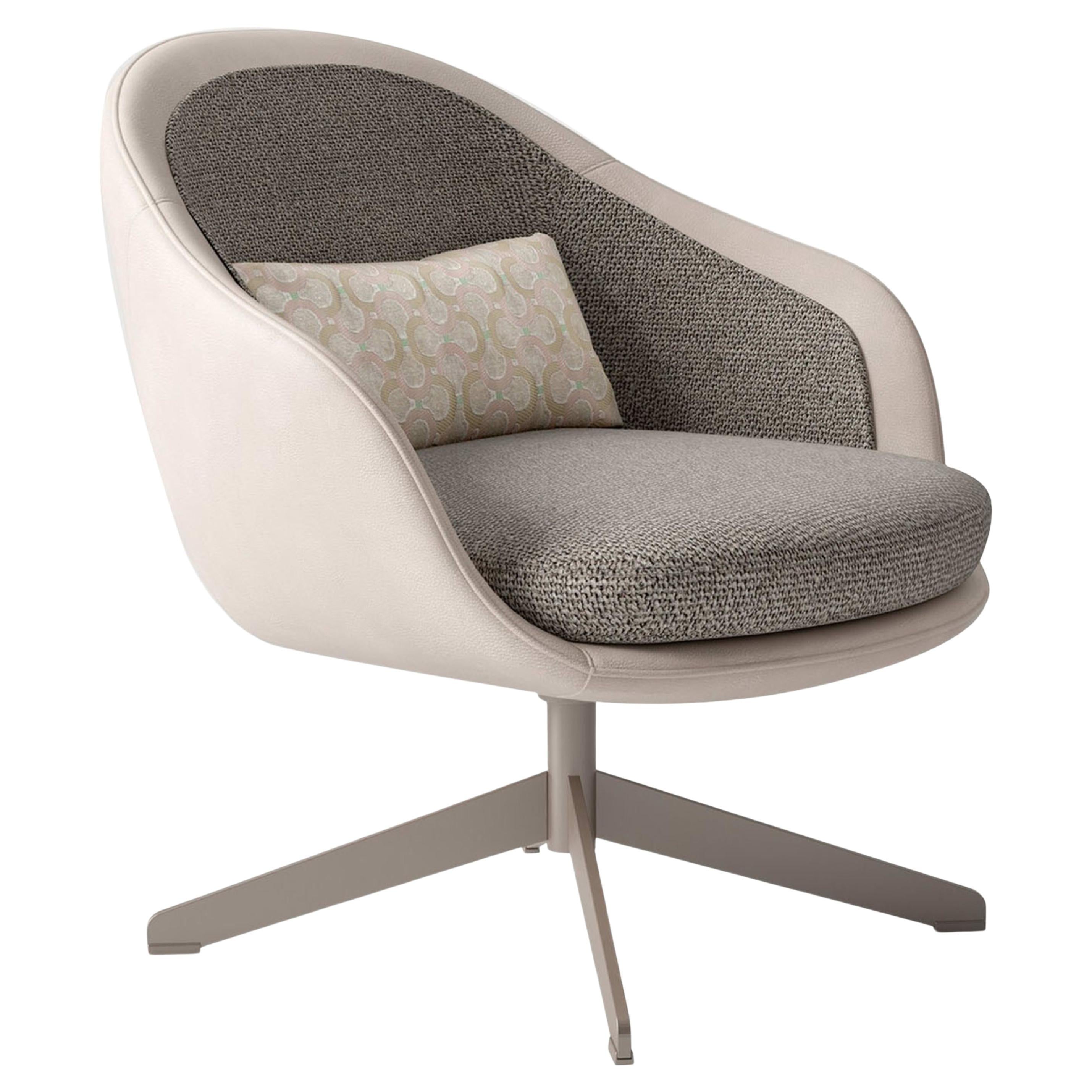 Gray Swivel Chair For Sale