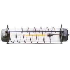 Graue Vintage Industrial Metall Klarglas Lights Pendelleuchten