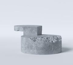 Gray Wood Center Table Breakfree Collection, Breathtaking Item of Living Room