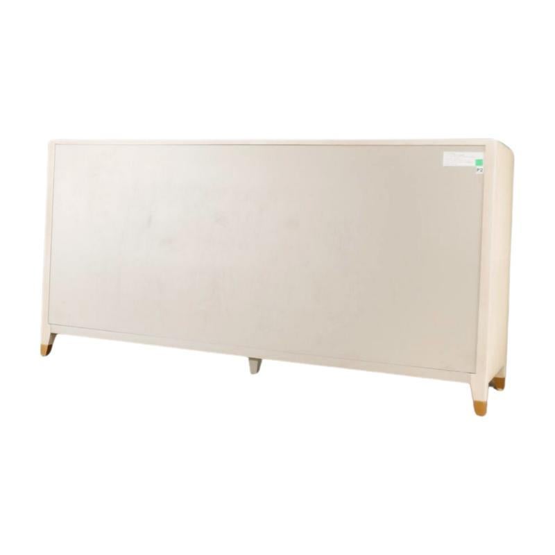 Mid-Century Modern Graydon Shagreen Restoration Hardware 6-Drawer Dresser