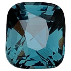 Grayish Blue Spinel 2.12 Ct Cushion Cut Natural Loose Gemstone for Ring/Jewelry