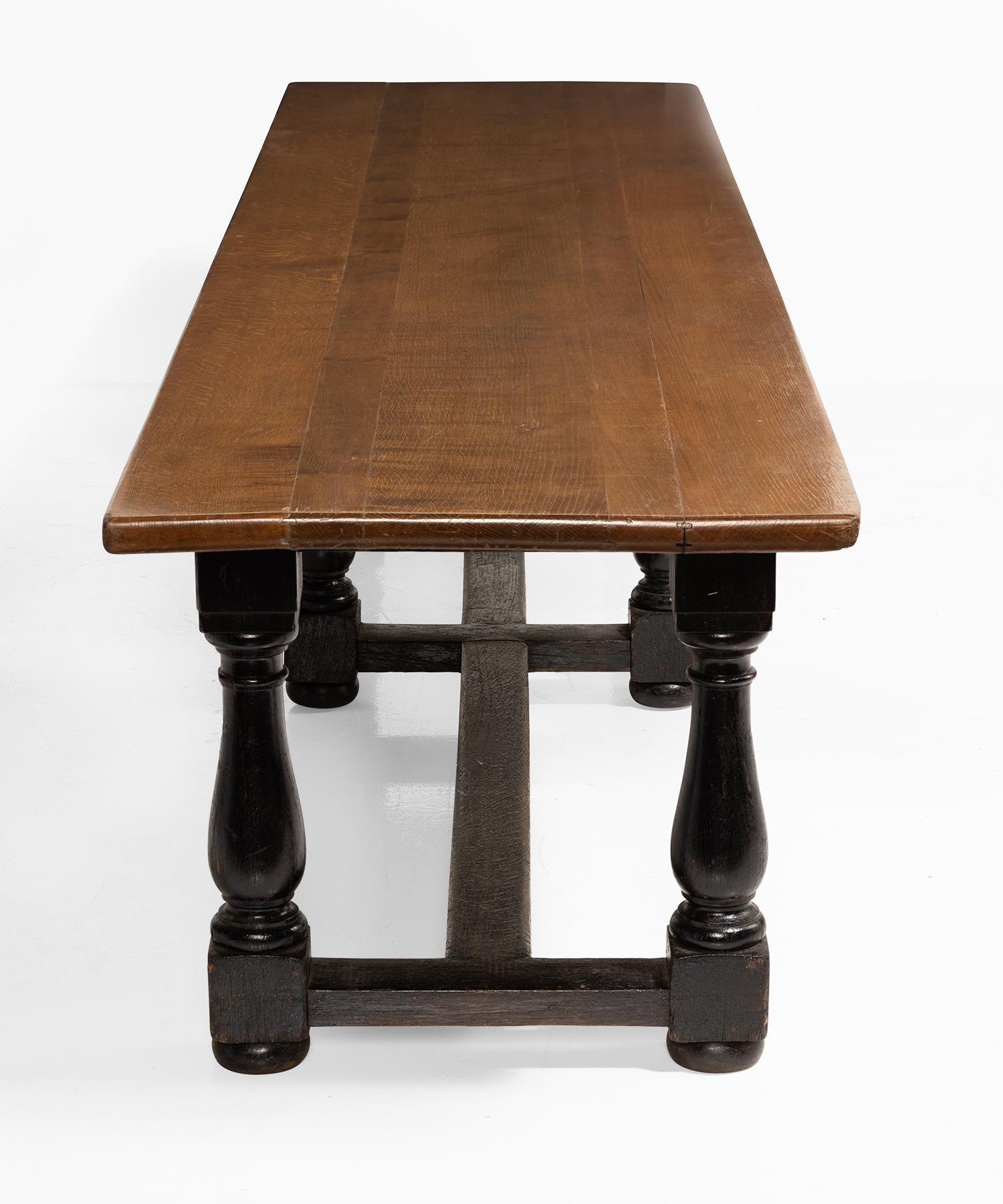 English Gray’s Inn Dining Set, England, 19th Century