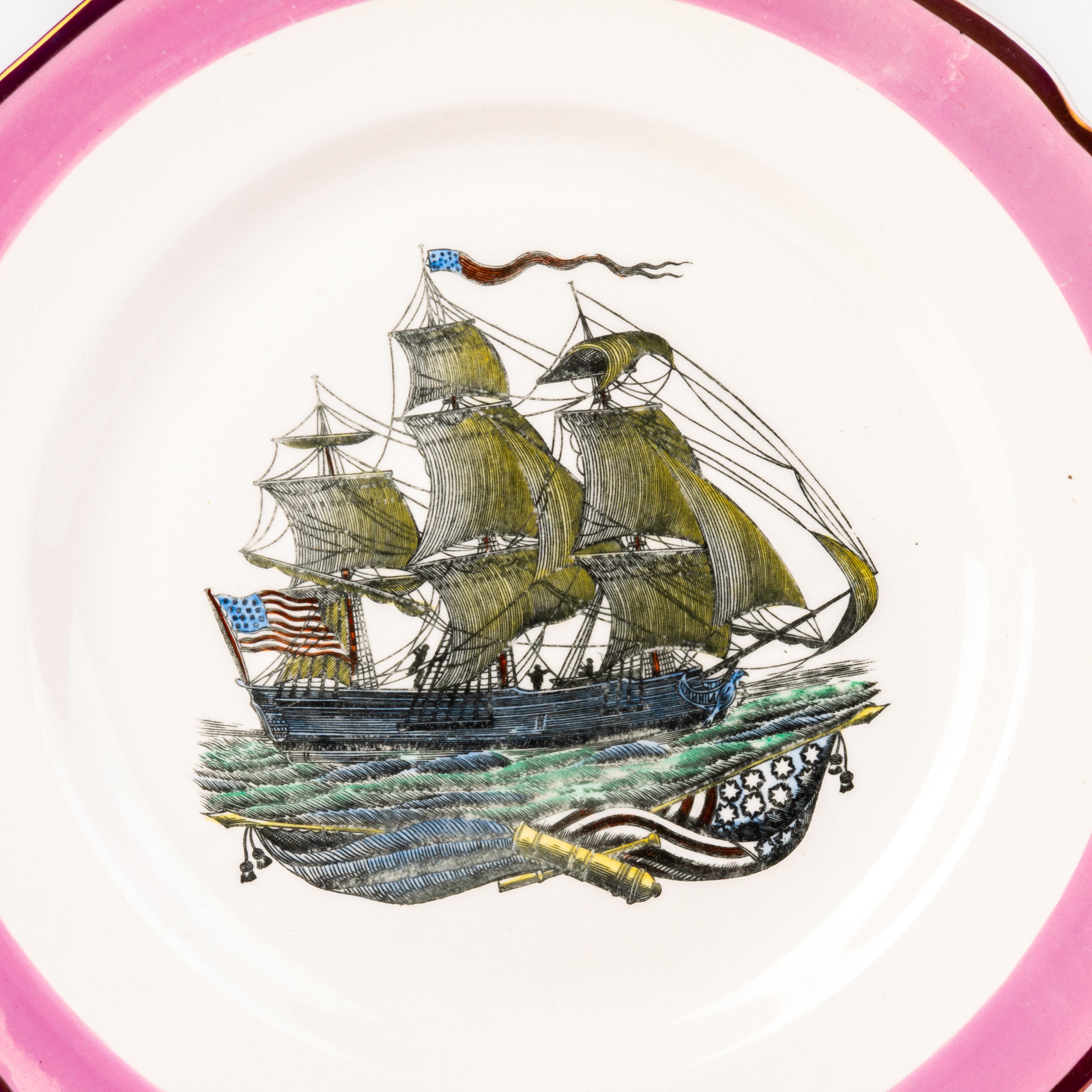 Gray's Pottery Nautical Maritime Plate American Sea Ship
Good condition, as seen
From a private collection
Free international shipping.