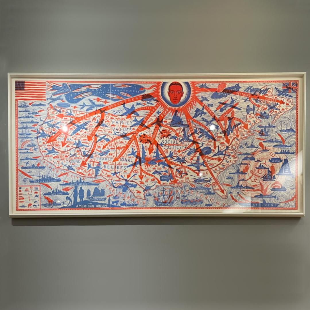 Il sogno americano - Print Contemporaneo di Grayson Perry