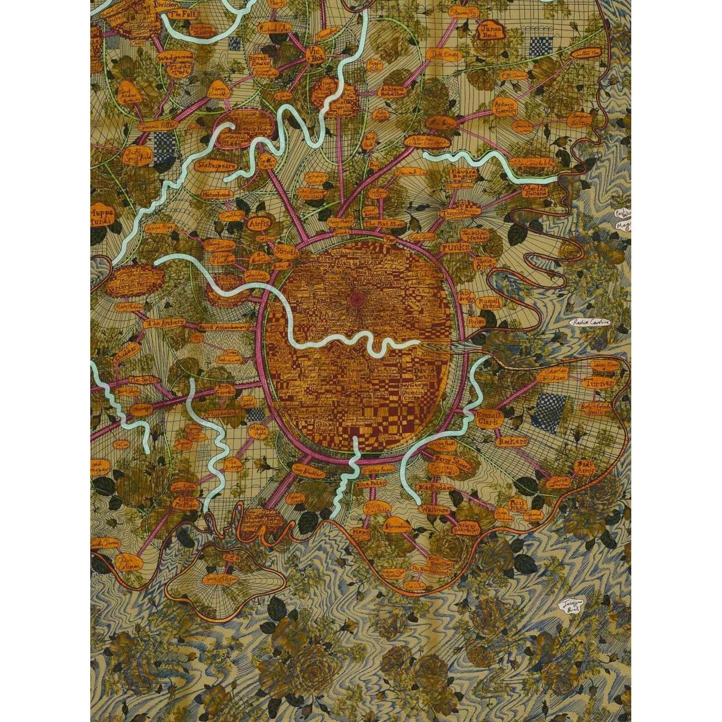 England as seen from Lockdown in Islington - Contemporary Print by Grayson Perry