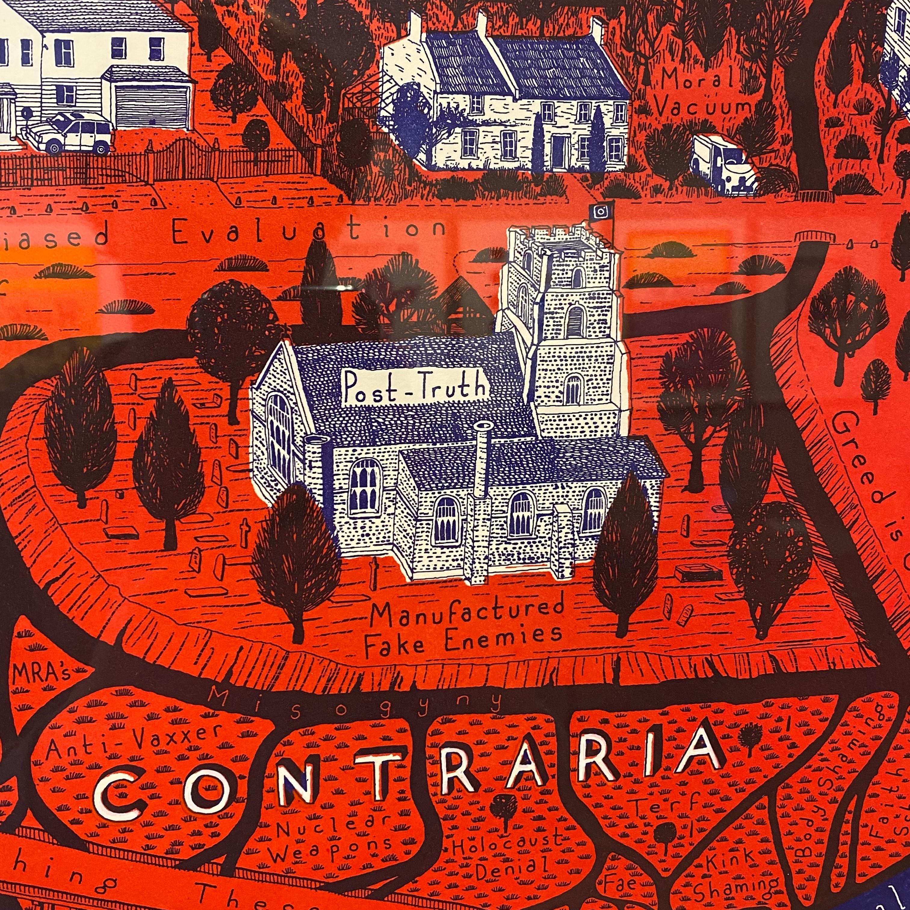 Unsere Stadt (Zeitgenössisch), Print, von Grayson Perry