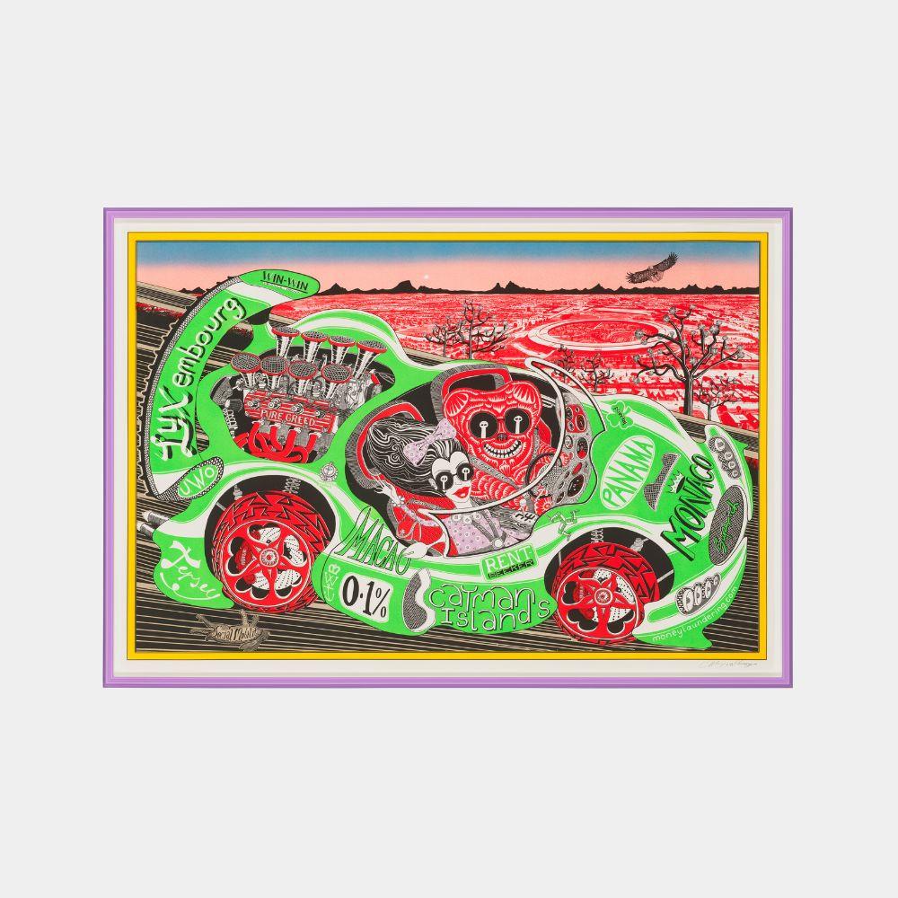 Sponsored by You (Small)  Grayson Perry artwork limited edition etching For Sale 3