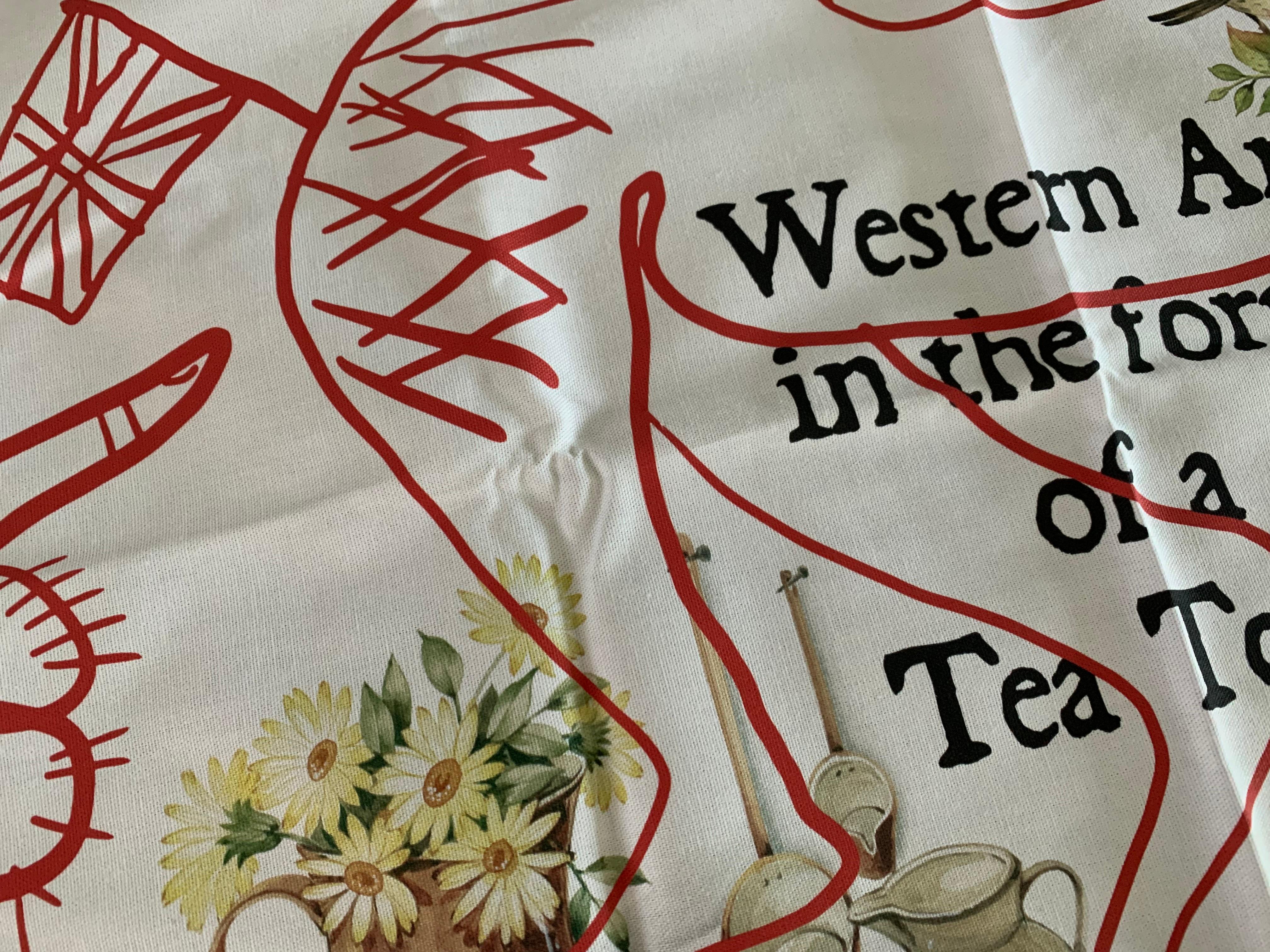 Western Art en forme de serviette à thé - Grayson perry - Print de Grayson Perry