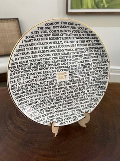 Grayson Perry - 100% Art Plate