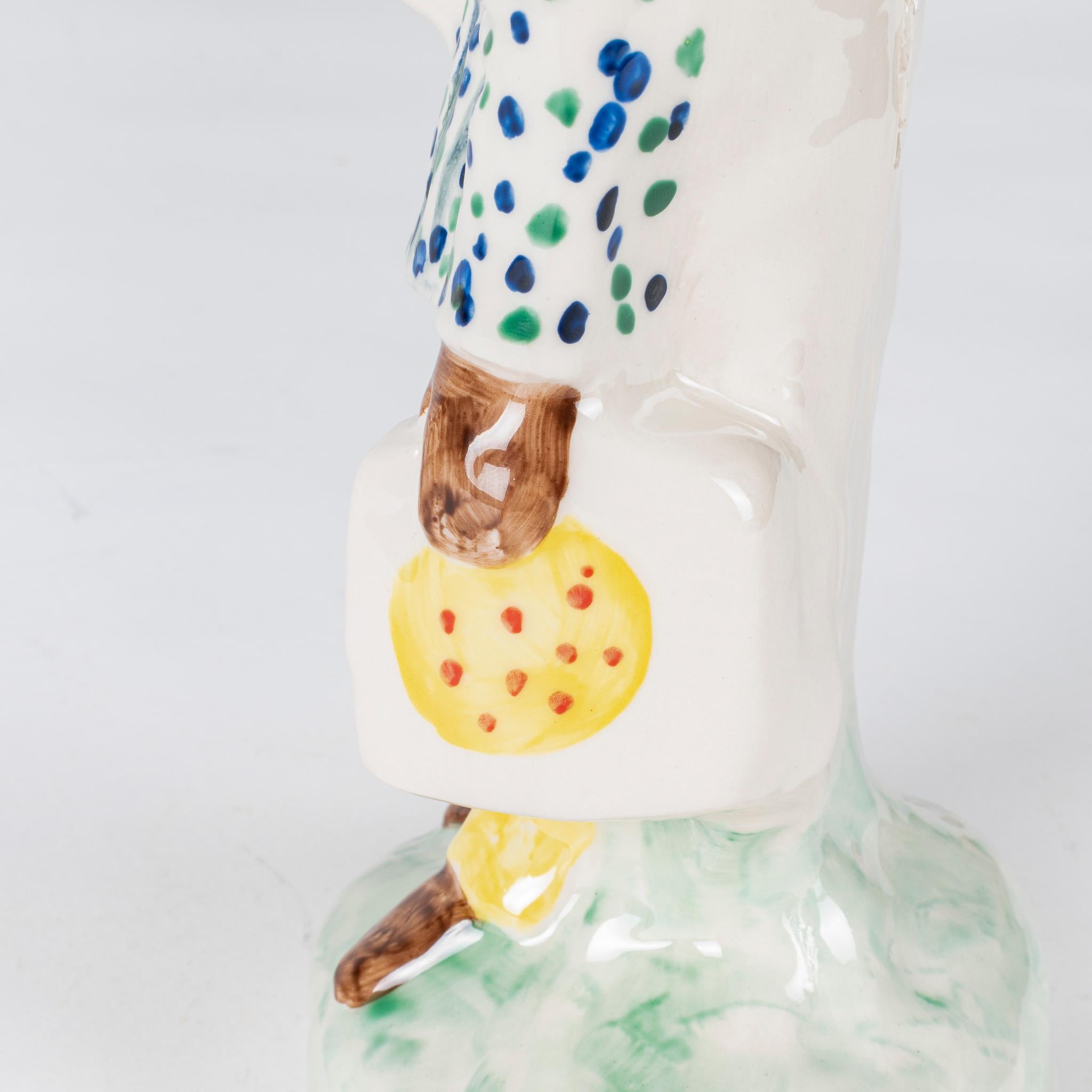 Key Worker Staffordshire Figure (Design 3) - Contemporary Sculpture by Grayson Perry