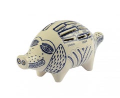 Piggy Bank -- Sculpture, Ceramic, Animal, Contemporary Art by Grayson Perry