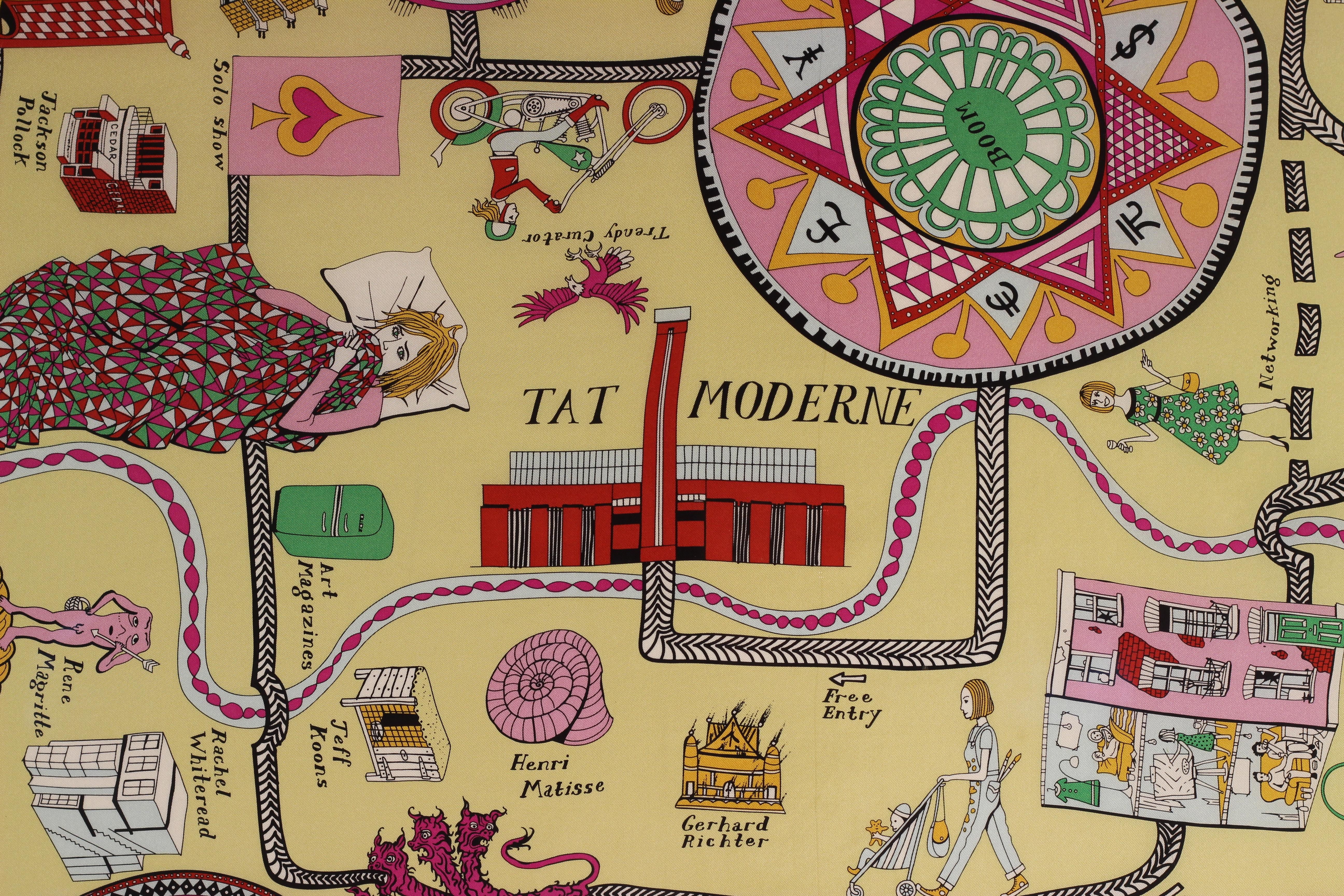 Grayson Perry framed silk scarf 2012 For Sale 6