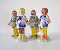 Grayson Perry's "Home Worker & Key Worker" Complete Set of Staffordshire Figures