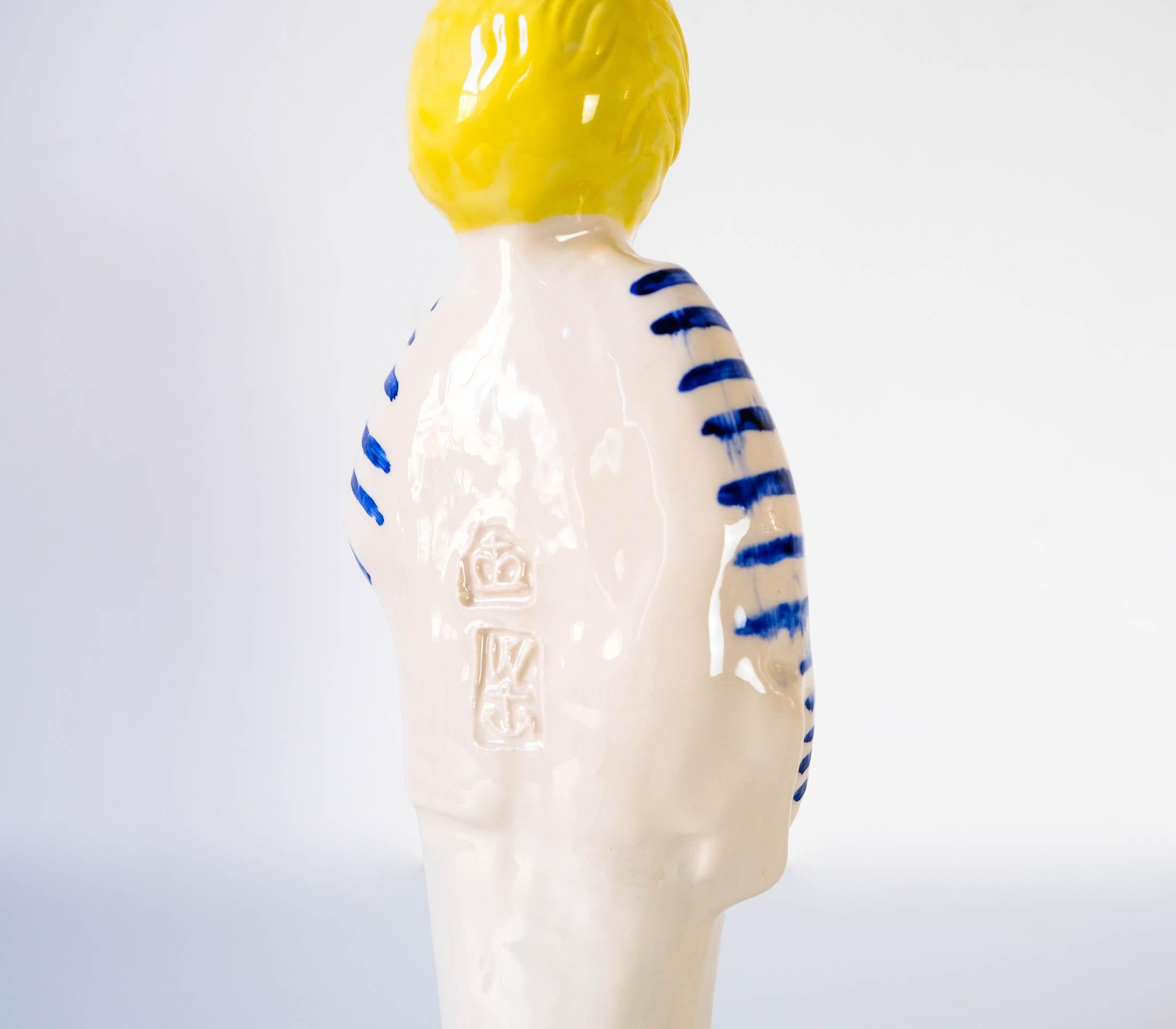 Céramique Ensemble complet de figurines de Staffordshire « Home Worker & Key Worker » (ou travailleur à domicile) de Grayson Perry en vente