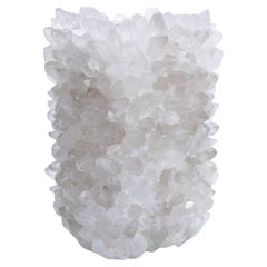 Grayson Vase in Clear Quartz by Kathryn McCoy