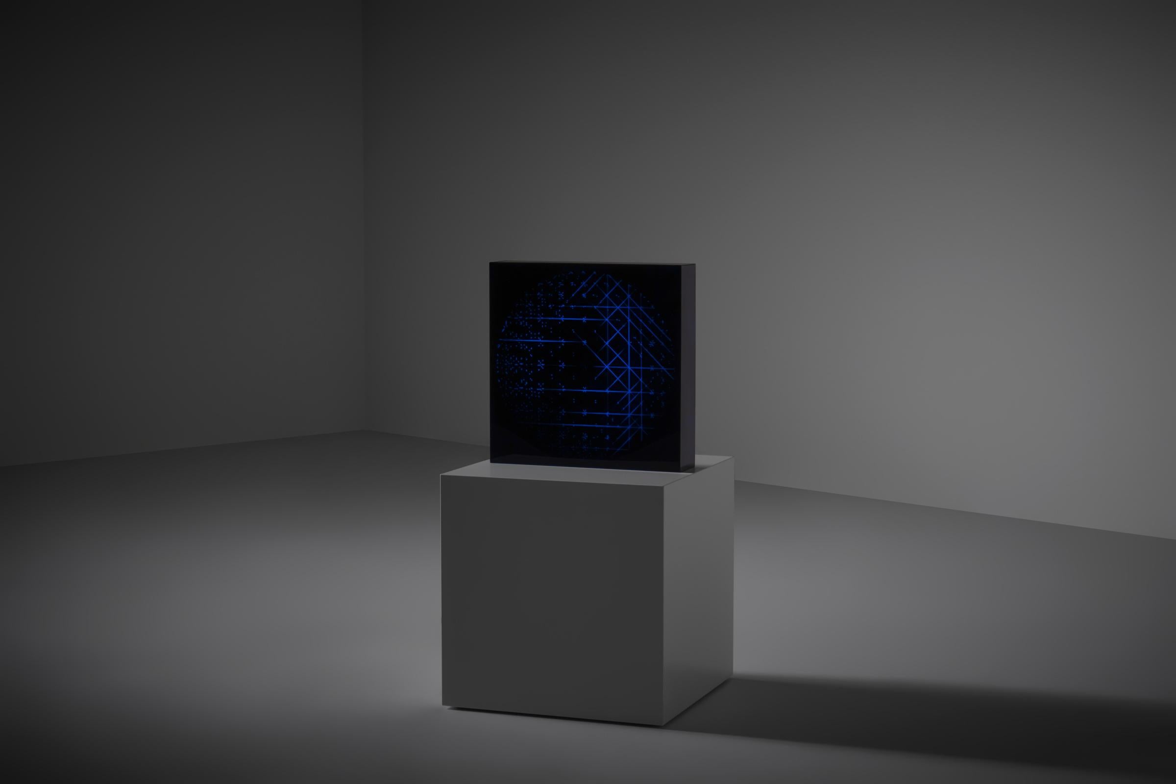Grazia Varisco Kinetic Light artwork 'Schemi luminosi variabili', Italy 1962 For Sale 6
