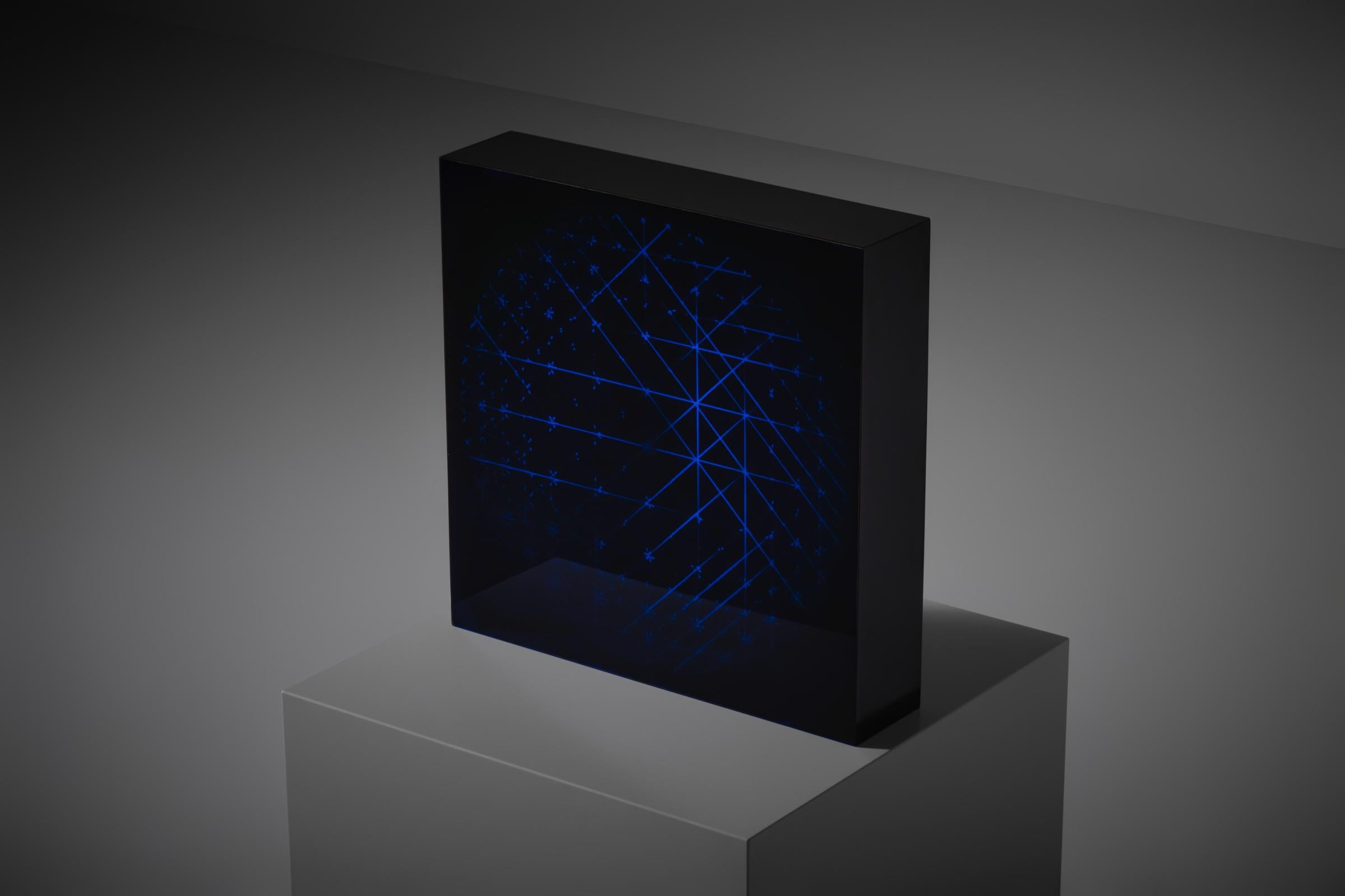 Grazia Varisco Kinetic Light artwork 'Schemi luminosi variabili', Italy 1962 For Sale 2