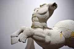 Graziano Pompili "Centauro" Unique Piece Terracotta Contemporary Art Sculpture