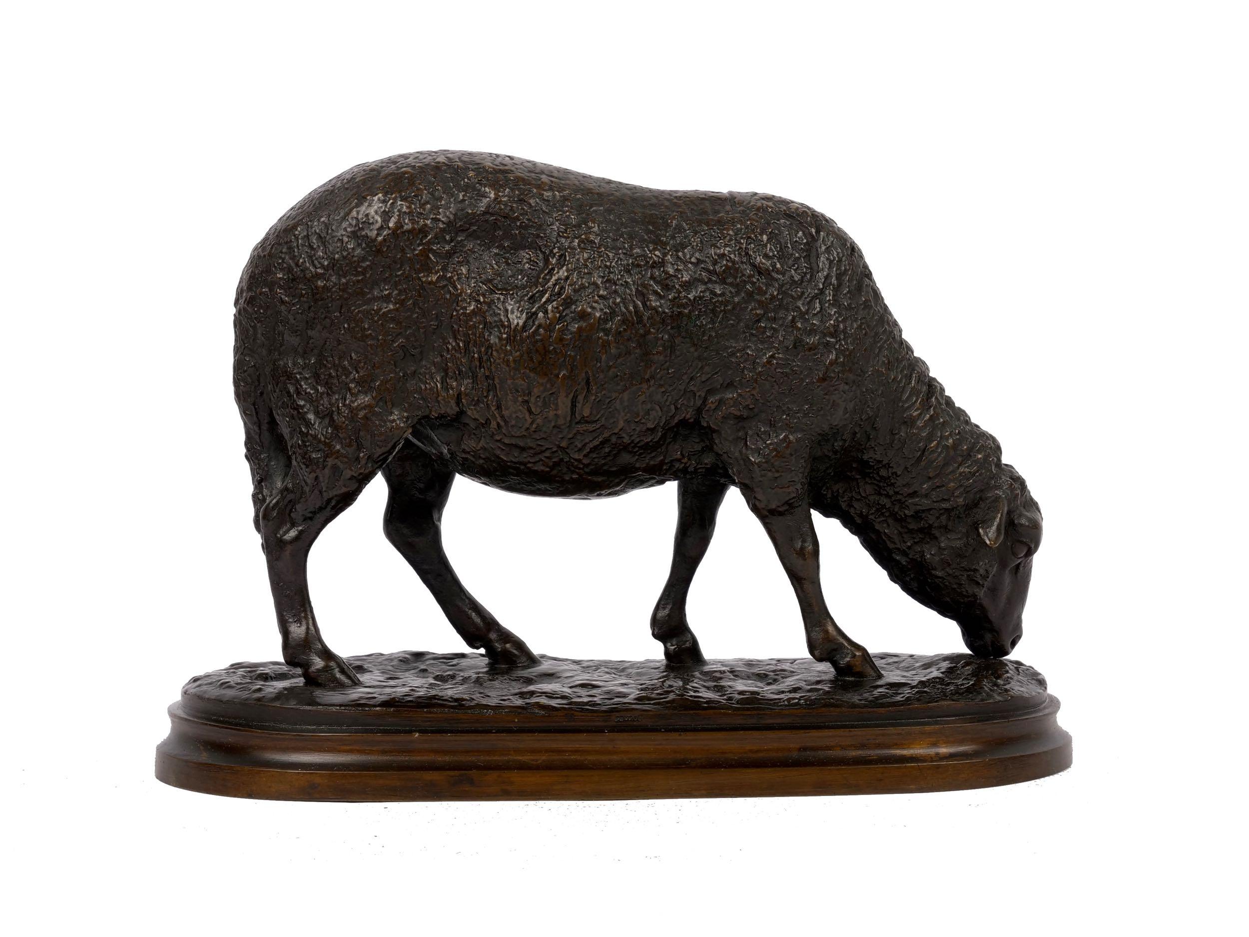 Bien qu'elle n'ait produit qu'une variété limitée de modèles de sculptures au cours de sa vie, les moutons de Rosa Bonheur sont parmi les plus appréciés. Sensible et exigeante, la manière dont elle a pu capturer leur laine chaotique tout en rendant