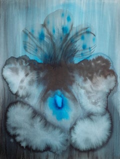 De l'amour, l'orchidée bleue - Modern Flowers Inc, peinture Ecolina, nouvelle expression
