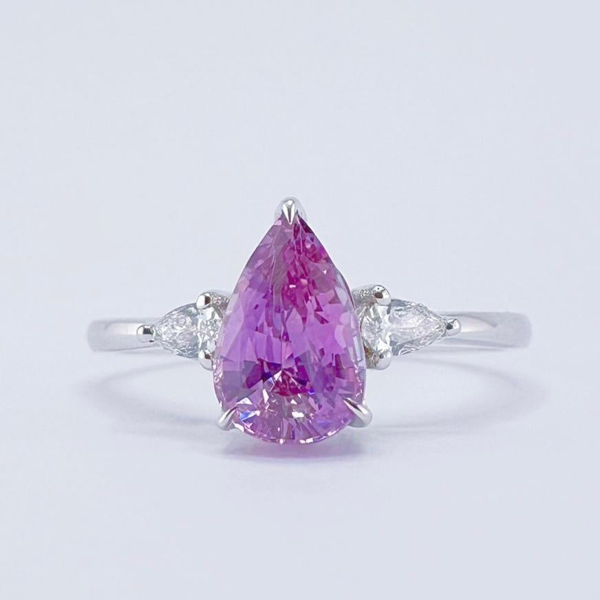 GRC Certified 1.14 CT Intense Purple Sapphire 18K White Gold Ring with Diamond

1 Intense Purple Sapphire - 1.14 CT
No heating / Origin: Sri Lanka
GRC Certification

Diamonds - 0.10 CT
18K Gold - 1.56 GM

