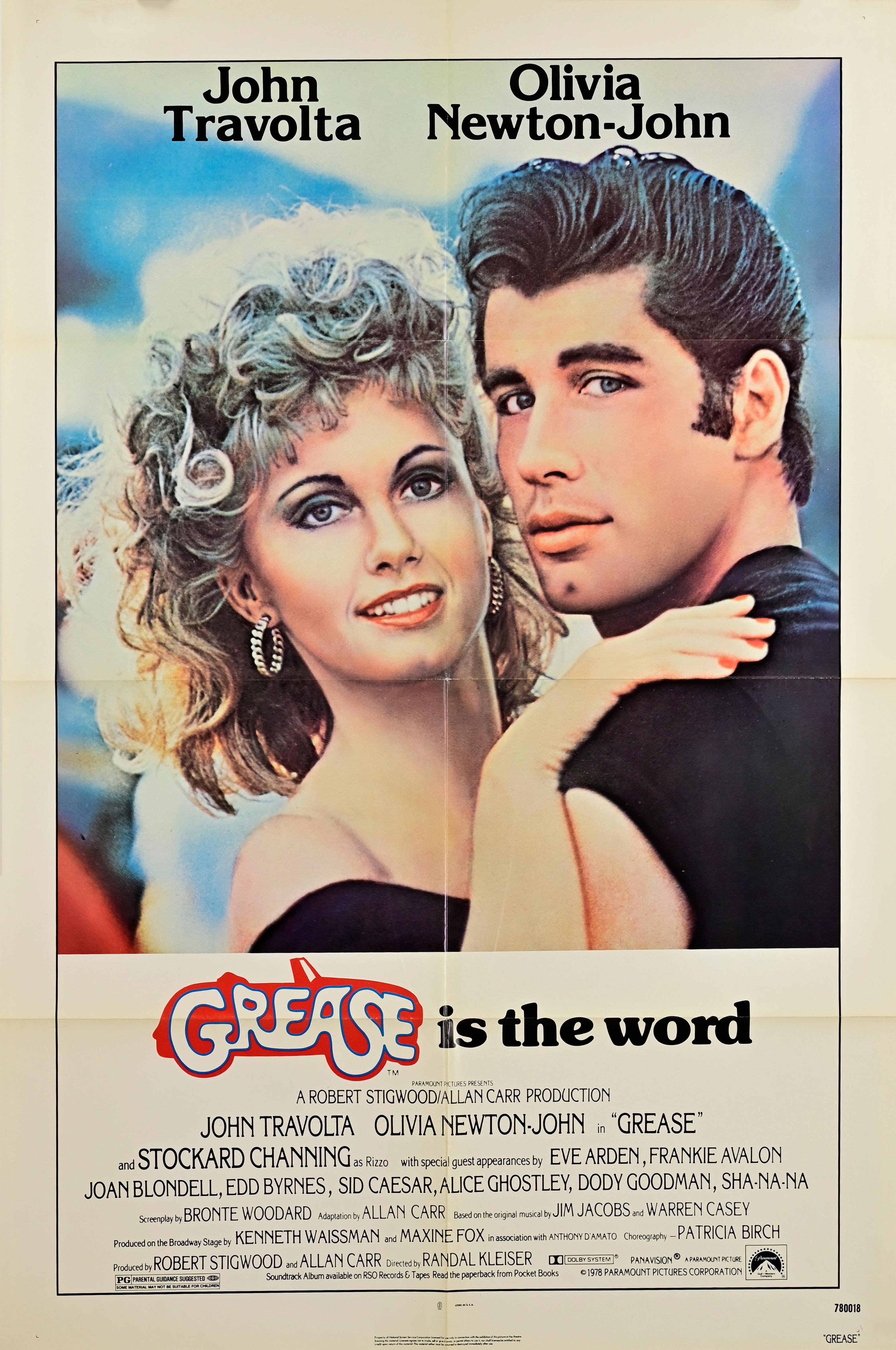 Grease (1978, USA) im Zustand „Gut“ im Angebot in Roma, IT