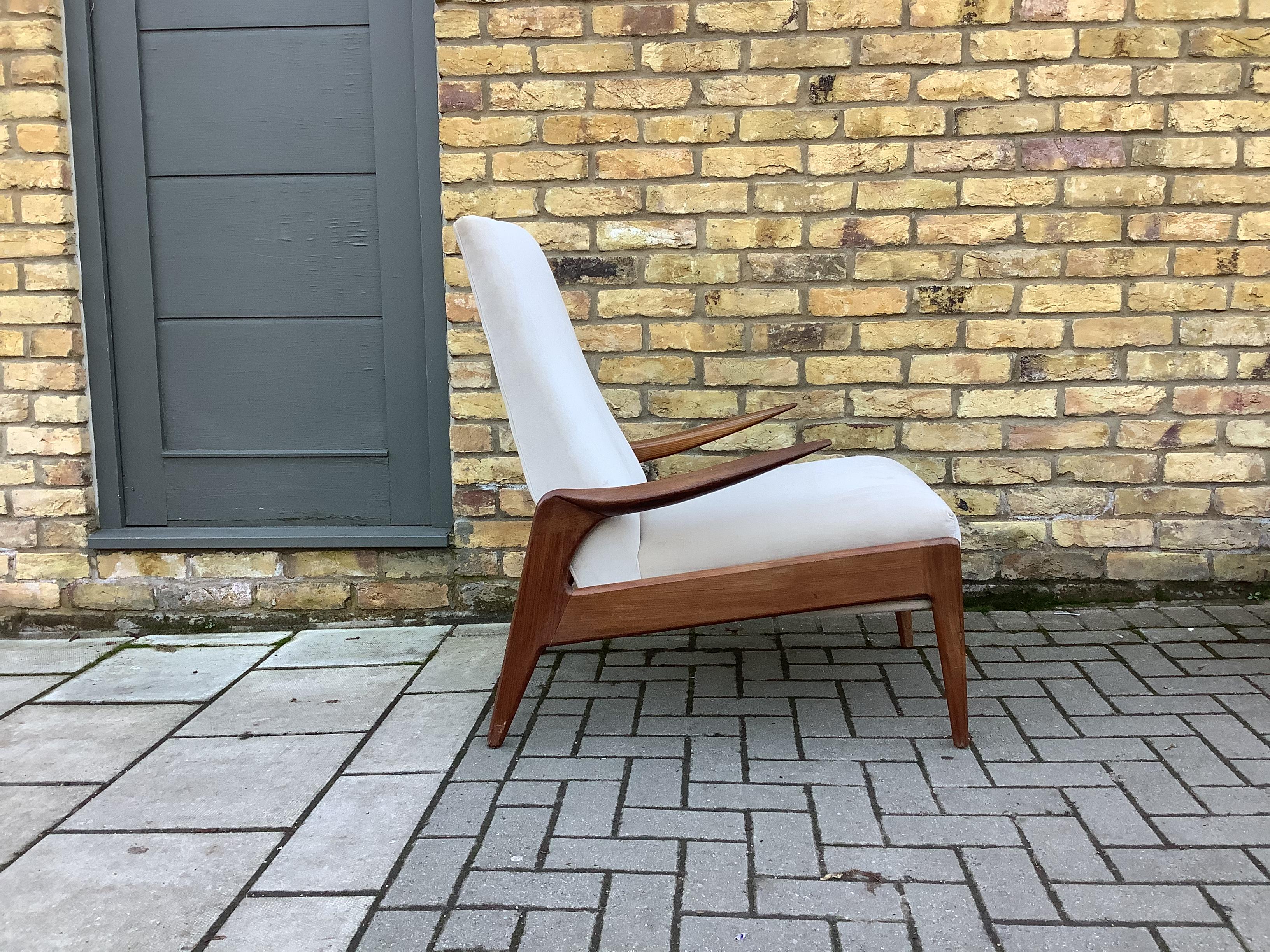 Grease & Thomas Style 1950s Reclining Armchairs In Good Condition In London, Lambeth