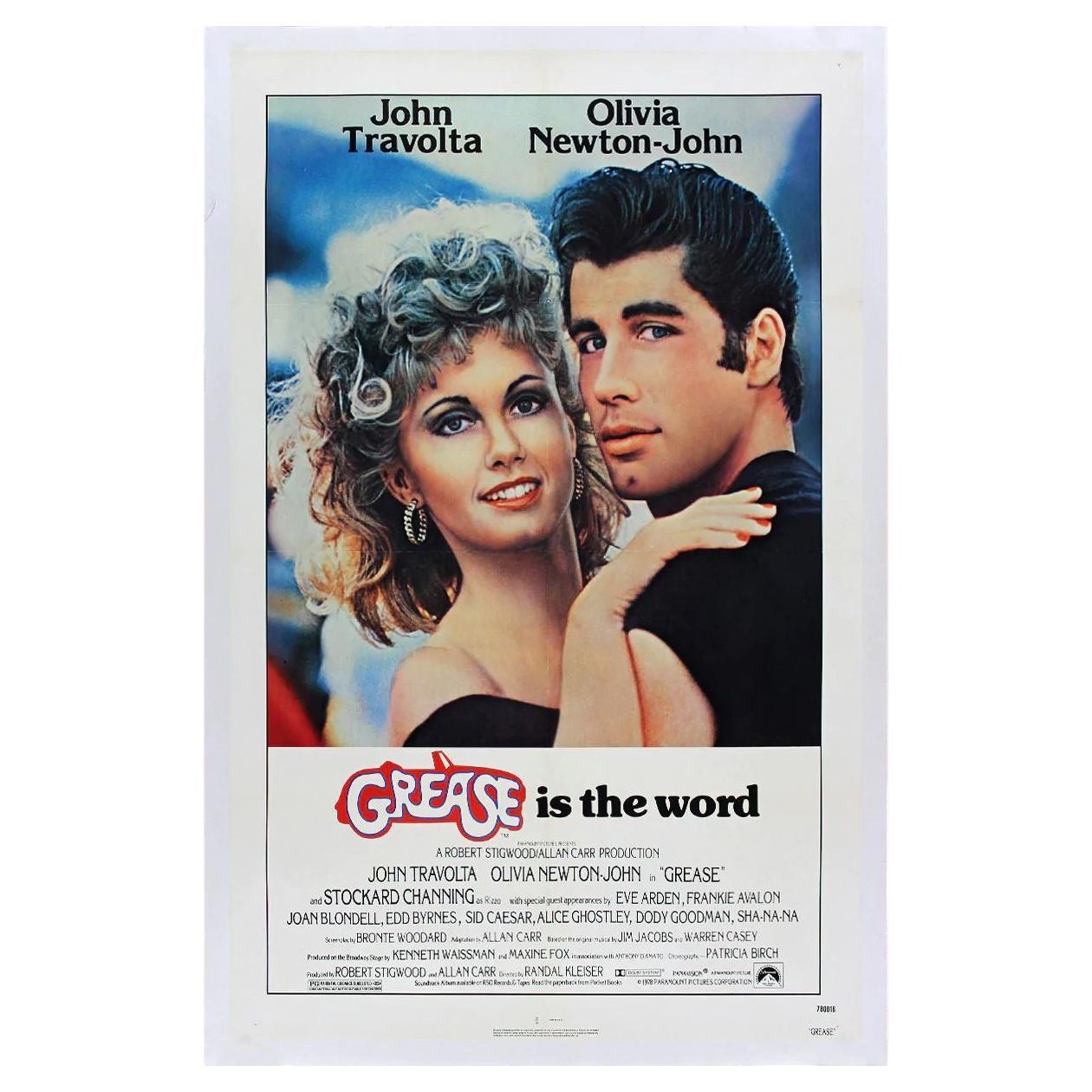 Grease, Unframed Poster, 1978 For Sale