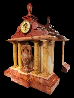 Great 19th Century Marble Clock