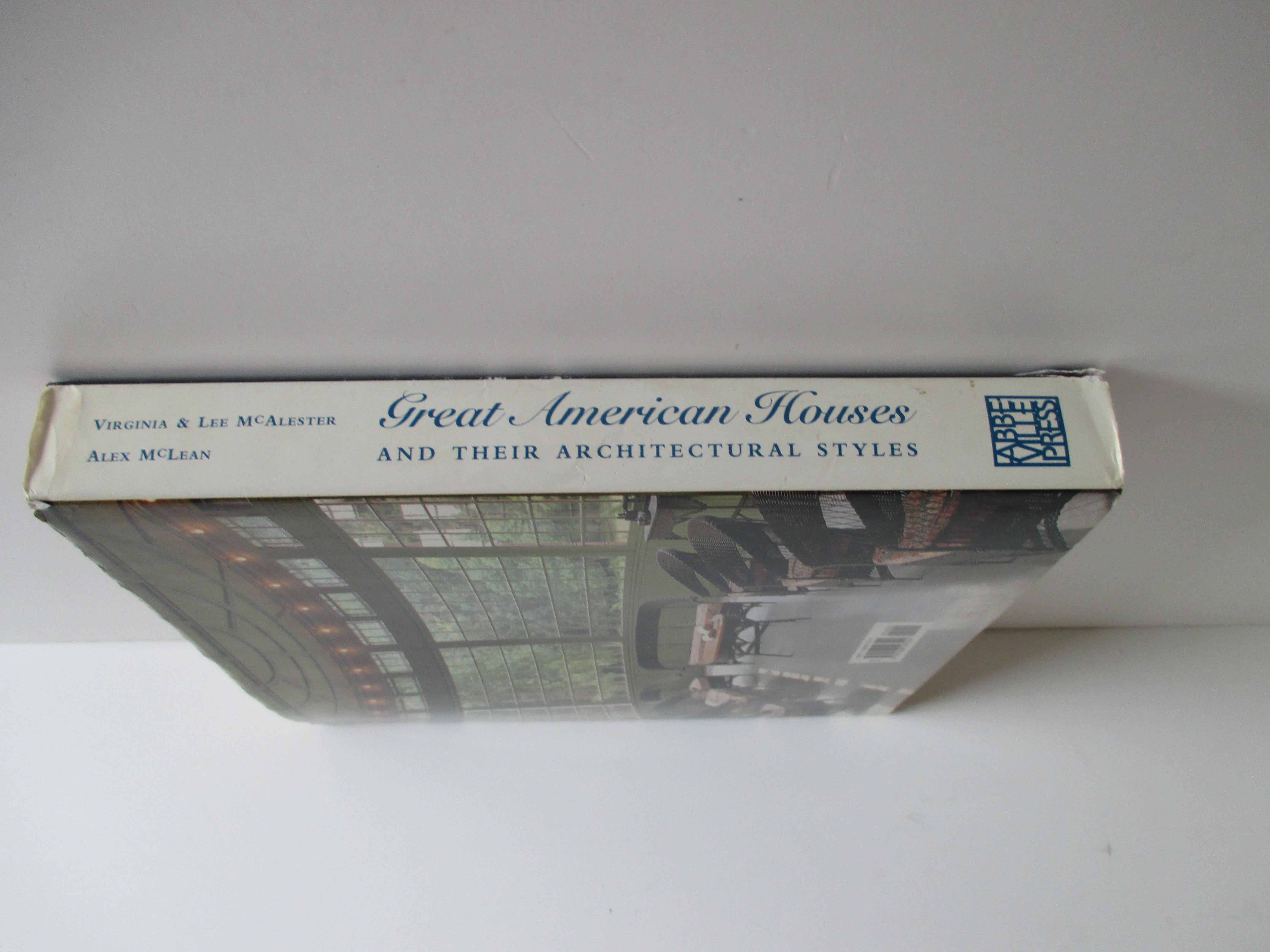 Machine-Made Great American Houses and Their Architectural Styles Hard Cover Book
