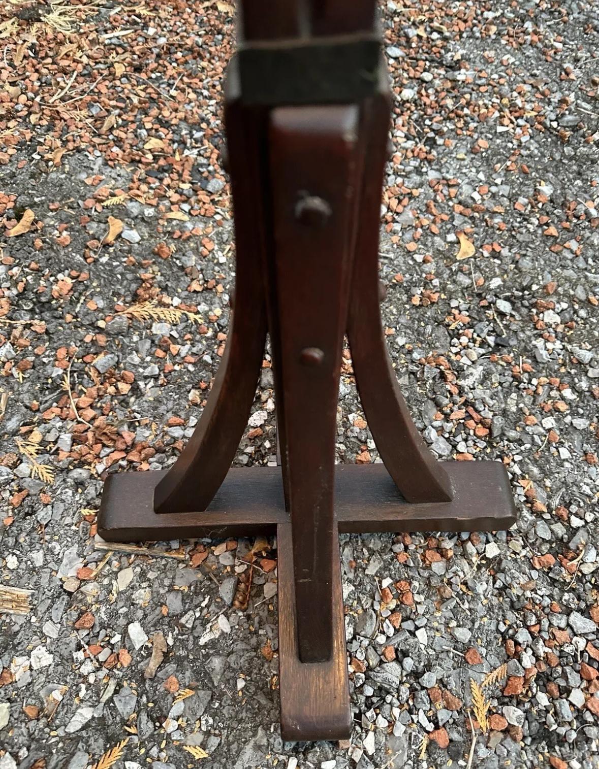 Great ANTIQUE GUSTAV STICKLEY rare floor lamp - W5856 For Sale 1