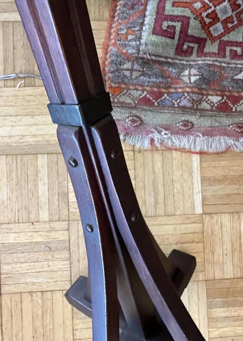 Great ANTIQUE GUSTAV STICKLEY rare floor lamp - W5856 For Sale 2