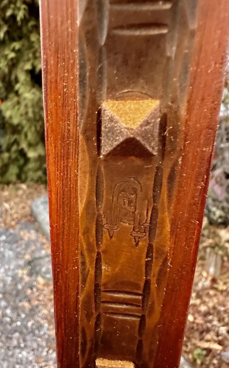 Early 20th Century Great ANTIQUE GUSTAV STICKLEY rare floor lamp - W5856 For Sale