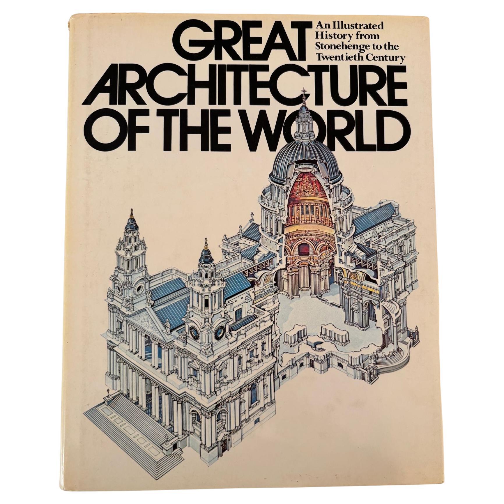 Great Architecture of the World Hardcover Book For Sale